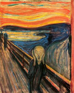 Der Schrei der Natur, 'The Scream of Nature'